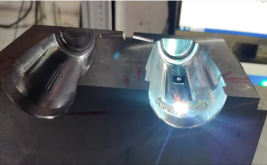 Mold laser engraving